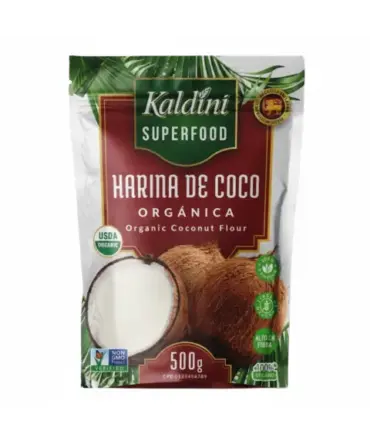 HARINA DE COCO ORGANICO 500GR KALDINI